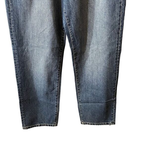 Banana Republic Premium Denim Mid Rise Relaxed Straight Jeans Size 28 - Picture 5 of 10